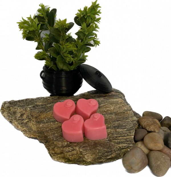 Majestic wax melt hearts