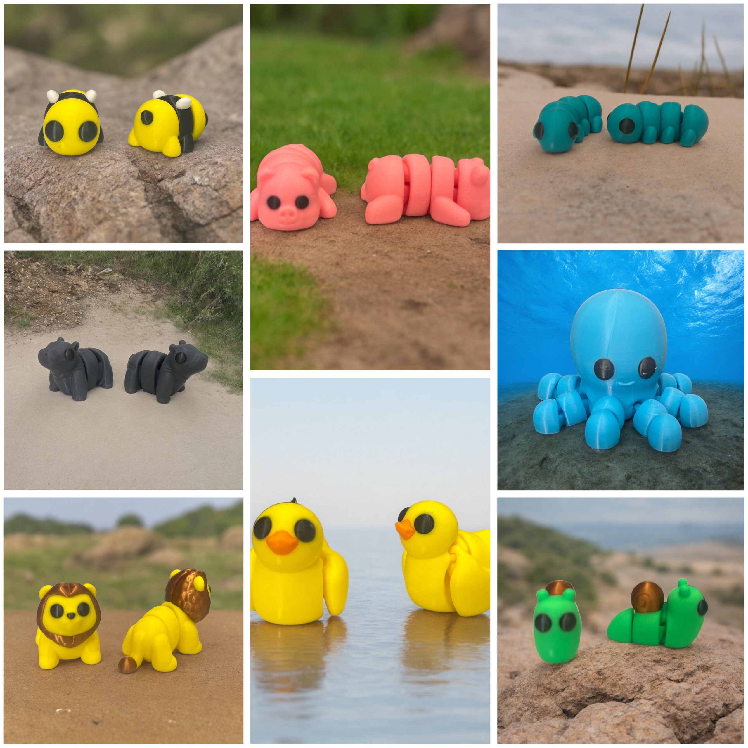 3D printed minis
