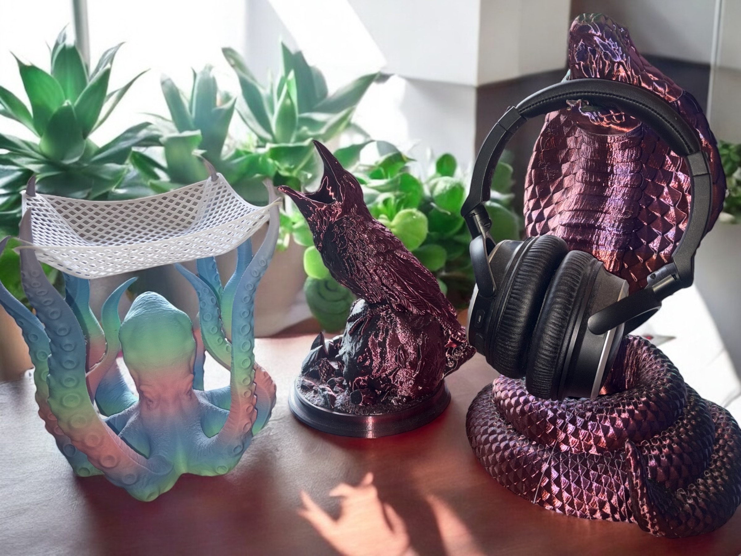 3D printed statues